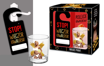 Zestaw na Wieczór Kawalerski – Szklanka Termoczuła do Whisky/Wódki z Zawieszką