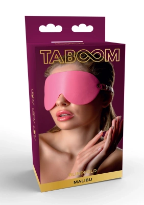 Maska na Oczy BDSM TABOOM 17405 – MALIBU BLINDFOLD RÓŻOWA!