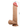 Realistyczne dildo Mendel z ruchomą skórą 10,2" BAILE Sliding Skin TPR