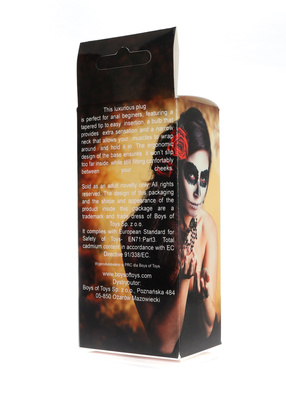 Korek analny silikonowy Disco Flashlight – plug ze światłem LED