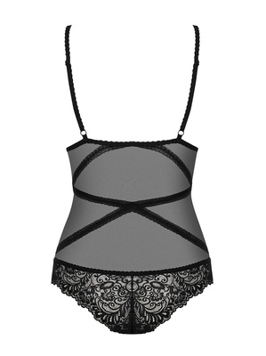 Body Bondea Teddy Obsessive – Koronkowe z Tiulem i Paskami