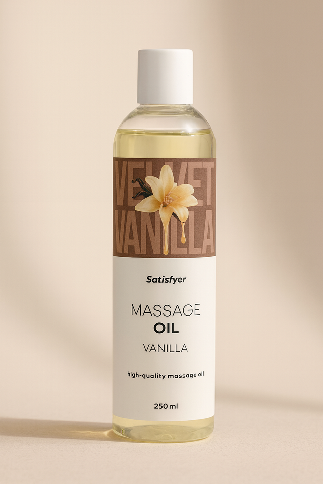 Olejek Do Masażu O Zapachu Wanilii Satisfyer Vanilla 250 Ml