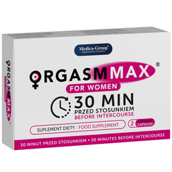 Orgasm Max for Women – Kapsułki Na Wywołanie Podniecenia i Orgazmu 2 caps