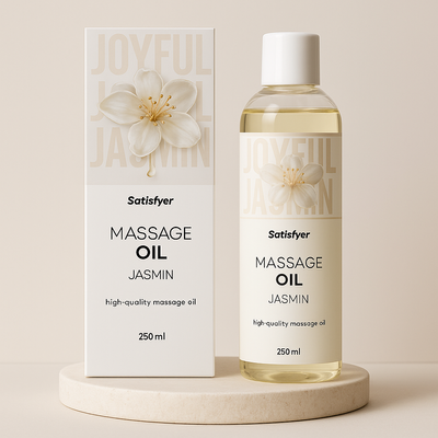 Olejek do masażu o zapachu jaśminu Satisfyer Jasmin 250 ml