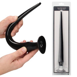 Ass Spike Dildo Ouch! 33 cm Black – Ekstremalne Wyzwanie Analne!