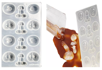 Foremka do Lodu Cycki Pośladki Penis Duża Na Imprezy Boobs Dicks!