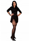 Gorące Czarne Rajstopy Anann LivCo Corsetti – Wyjątkowe Zmysłowe Wycięcia