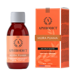 Męskie Krople Roślinne Na Potencję - Aphrodict Muira Puama Men Virility Booster 100 ml