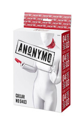 Anonymo Collar No 0403 – Erotyczna obroża ze smyczą