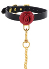 Obroża i Smycz BDSM Wild Roses Collar & Leash Taboom  