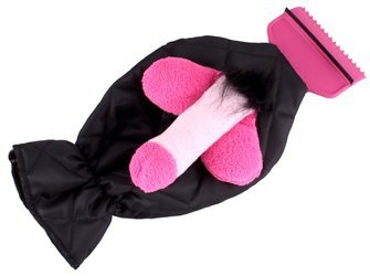 Pluszowa Skrobaczka do Szyb z Penisem