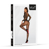 Bodystocking 2061 SoftLine Black Sexy Siateczkowa Bielizna z Głębokim Dekoltem 