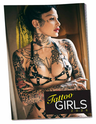 Kalendarz Ścienny Tattoo Girls 2026 – erotyczny z modelkami w tatuażach