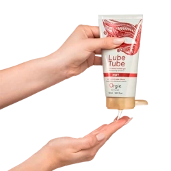 Lubrykant ORGIE Lube Tube HOT 150ml – Rozgrzewający Żel na Wodnej Bazie, Bezzapachowy!