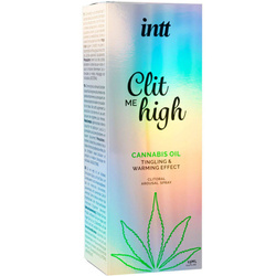 INTT Clit me On Cannabis Oil Spray 12ml – Stymulacja Łechtaczki!