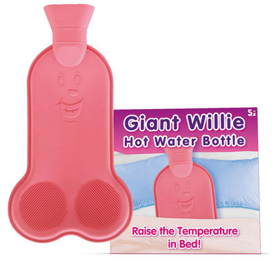 Duży Termofor Penisek Giant Willie Hot Water Bottle – Rozgrzewający Prezent z Humorem