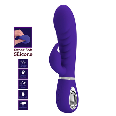 Super Wibrator Pretty Love Prescott – 12 Trybów Wibracji, Punkt G, Silikon Medyczny, USB  ? Tagline: