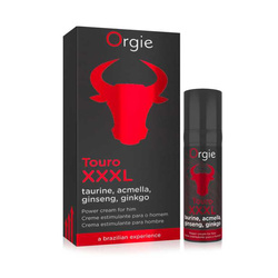 Orgie Touro Taurine XXXL Power Cream 15 ml – Super Krem Na Potencję i Mocną Erekcję