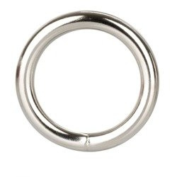 Metalowy Pierścień Erekcyjny na Penisa - Silver Ring Small 1,25''