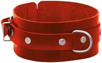 Obroża Szeroka z Półkolem Leder 1001