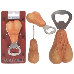 Bottle Opener Balls Otwieracz do Butelek Jaja Zabawny Gadżet Impreza!