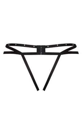 Stringi Koronkowe Nomade Black LivCo Corsetti Fashion z Tasiemkami!