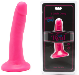 Różowe Dildo Z Przyssawką - Happy Dicks 6" 14,5cm