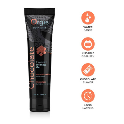 ORGIE LUBE TUBE Chocolate 100ml – Lubrykant o Smaku Czekolady!