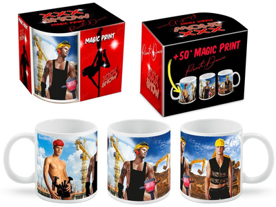 Rozbierany Kubek Do Napojów - XXX Show z Robotnikami