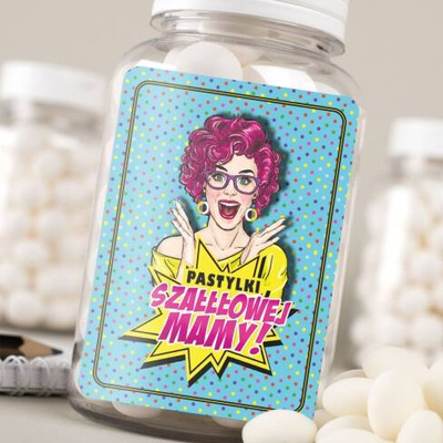 Pastylki "Szałowa Mama" – Śmieszny Prezent na Dzień Matki, Urodziny!