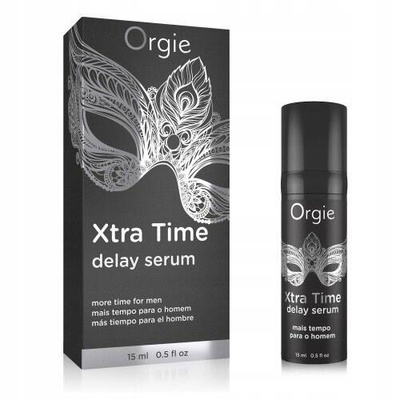 Orgie Serum Opóźniające Delay Spray Xtra Time 15ml – Serum Zwiększające Kontrolę!