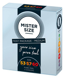 Zestaw Testowy Mister Size - Rozmiar 53, 57, 60