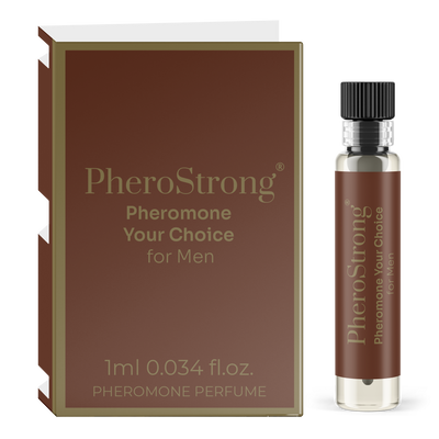 PheroStrong Pheromone Your Choice For Men – Perfumy z Feromonami Dla Mężczyzn 1 ml