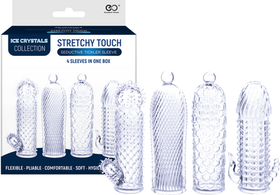 Seductive Tickler Sleeve 4 Pack – Zestaw 4 Nakładek na Penisa