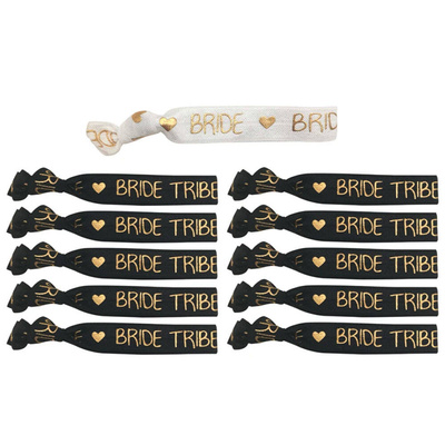 Bransoletki Bride Tribe – Komplet na Wieczór Panieński, 11 sztuk!