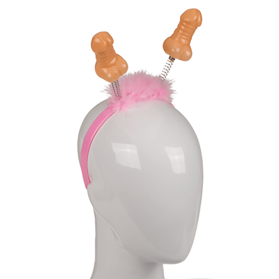 Opaska imprezowa z penisami - Zabawny gadżet na wieczór panieński