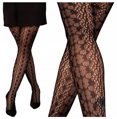 Seksowne Ażurowe Rajstopy Ivany LivCo Corsetti – Wyjątkowy Wzór i Zmysłowy Splot
