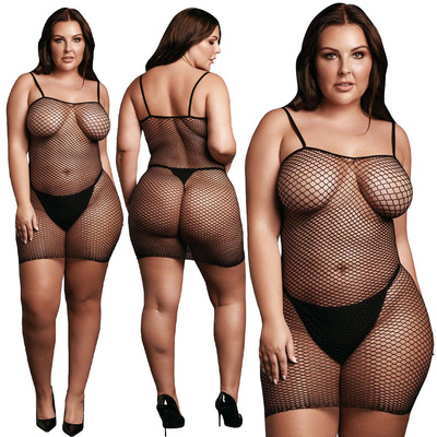 Erotyczna Sukienka Siateczkowa Le Désir 68 Sexy Mini, Elastyczna 3SKnit!