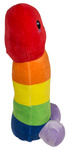 Rainbow Pluszowy Mały Penisek Do Ściskania 30 cm – Uroczy i Zabawny Prezent