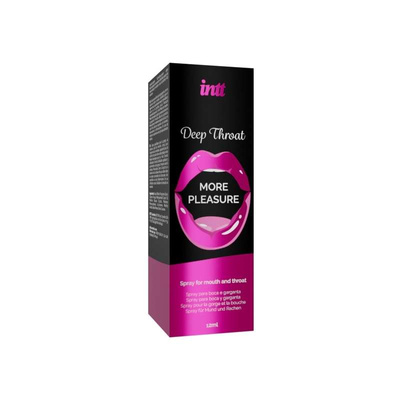 INTT Deep Throat 12 ml – Spray Do Seksu Oralnego | Komfort i Głębokie Gardło