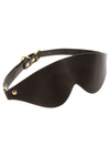 Czarna maska do seksu Taboom Vogue Blindfold – ekskluzywna opaska 17425