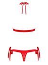 Czerwony Komplet - Obsessive 822-SET-3