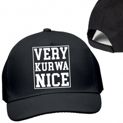 Czapka z daszkiem Very Kurwa Nice Super Prezent