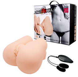 Duża Wibrująca Wagina i Anus - Crazy Bull Vagina and Anal
