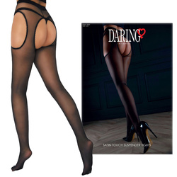 Rajstopy bezkroczowe Strip Panty Satin Touch – imitacja pasa Daring