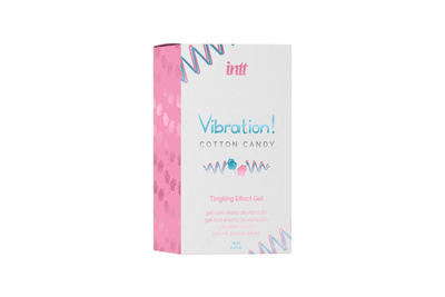 INTT Cotton Candy 15ml – Żel Wibrujący o Smaku Waty Cukrowej!