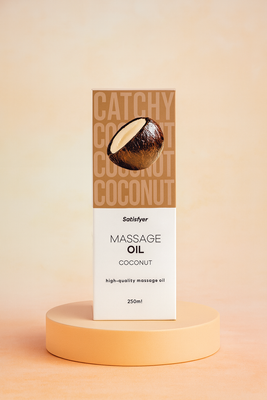 Olejek do masażu o zapachu kokosa Satisfyer Massage Oil Coconut 250 ml