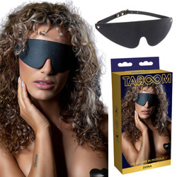 Czarna Maska BDSM Sexy Blindfold TABOOM 17308 – Model DONA!
