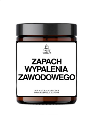 Świeczka zapachowa „Zapach Wypalenia Zawodowego” – prezent z humorem