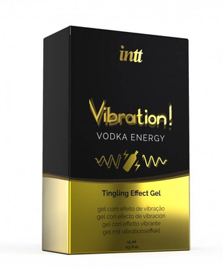 INTT Vodka Energy 15ml – Żel Wibrujący o Smaku Wódki z Energetykiem!